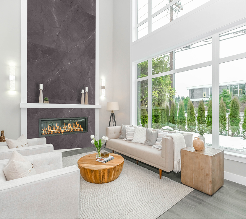 Monarc Application - Electric Fireplace Surrounds